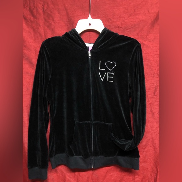 L❤️VE Y2K velour Hard Candy zip up - Picture 2 of 10
